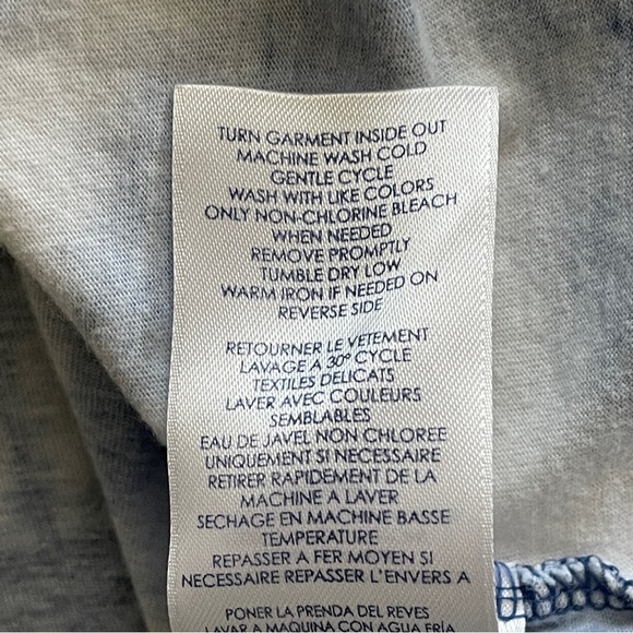 Chaps Maxi Dress Womens Blue & White Sleeveless Size Large - Picture 6 of 11